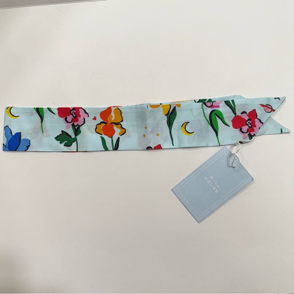NWT Hill House Lucky Scarf Space Floral - Picture 6 of 7
